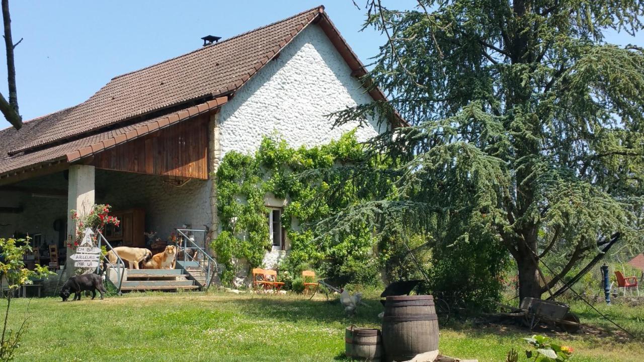 Bed and Breakfast BASSE-COUR DE MONTIN au 256 chemin de la rocaille à 38510 VEZERONCE CURTIN à Morestel Extérieur photo